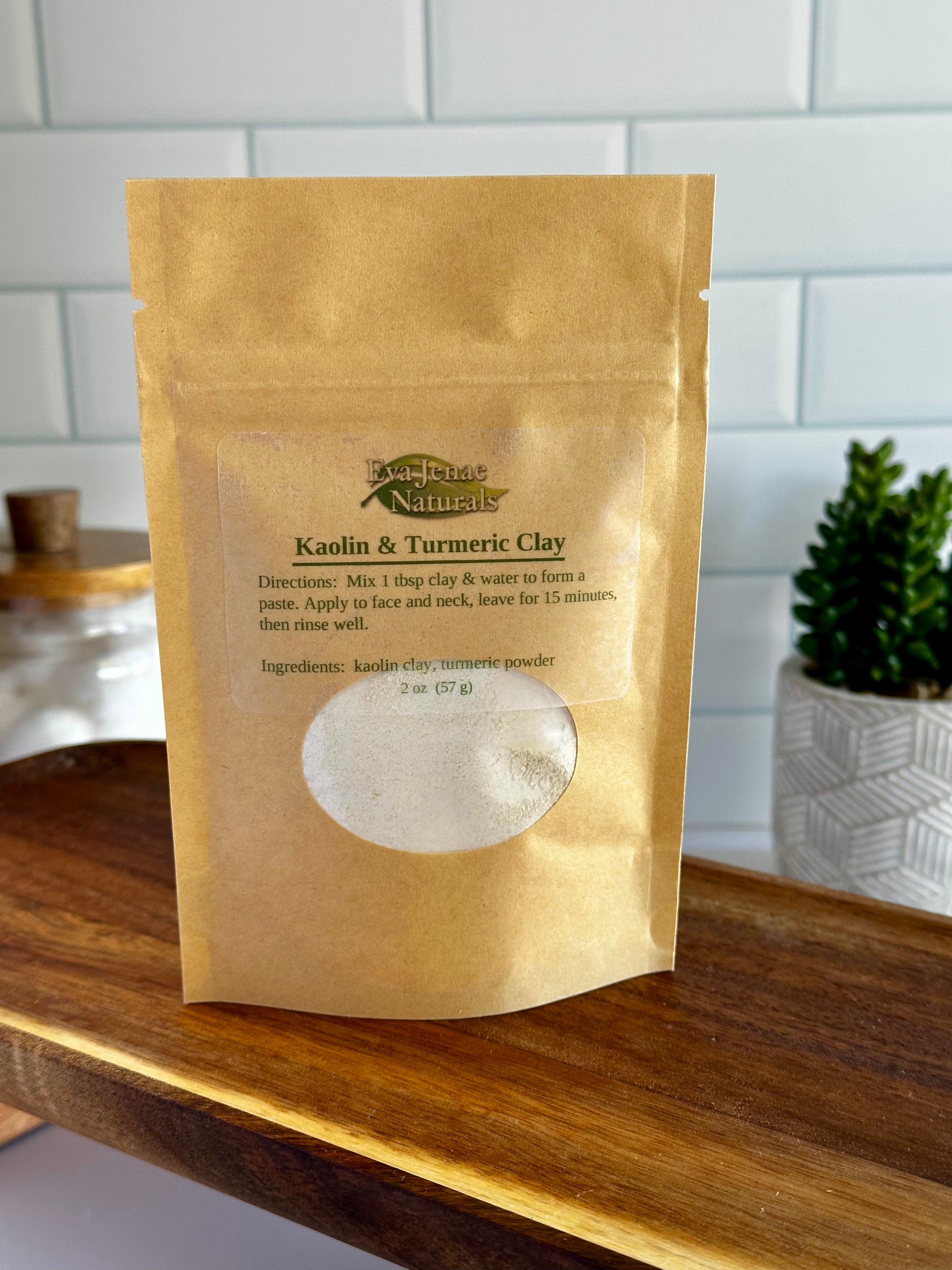 Kaolin & Turmeric Clay