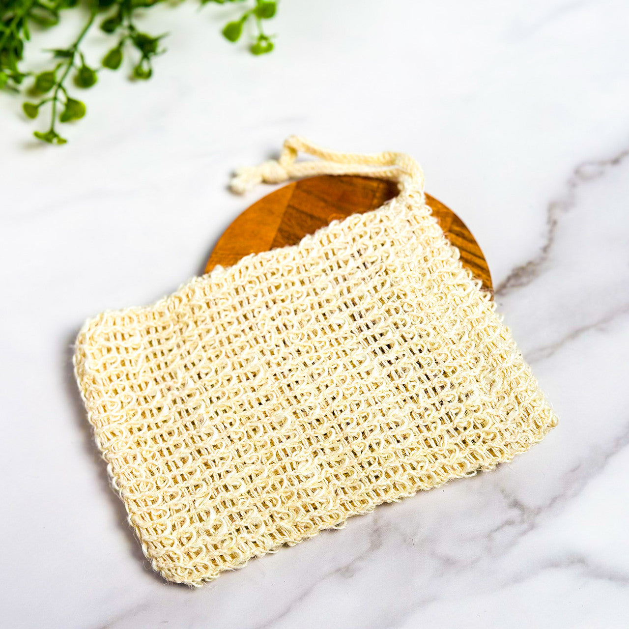 Sisal Soap Pouch